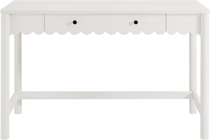 Modway Emmeline Scallop Desk in White