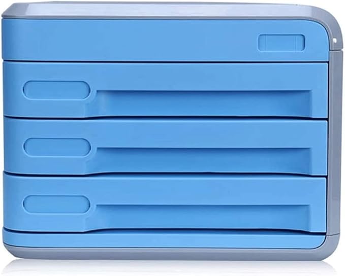 Desk Organizer Desk File Organizer Home Office Desktop File Storage Box Filing Cabinet with Combination Lock Desktop File CabinetFully Assembled Filing Cabinet Pedestal Desk with 3 Drawer for A4
