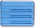 Desk Organizer Desk File Organizer Home Office Desktop File Storage Box Filing Cabinet with Combination Lock Desktop File CabinetFully Assembled Filing Cabinet Pedestal Desk with 3 Drawer for A4