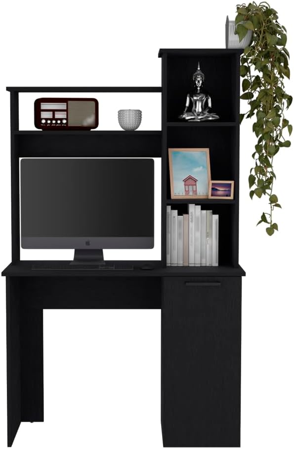 Home Office Desk Computer Desk Dumas Office Black