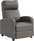 Recliner Chair for Living Room Recliner Sofa Wingback Chair Single Sofa Accent Chair Arm Chair Home Theater Seating Modern Reclining Easy LoungeGrey