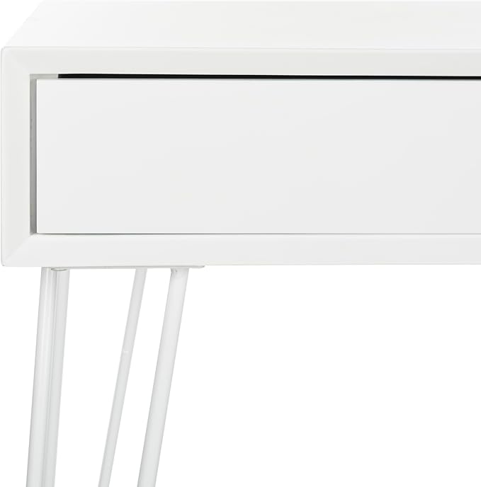 Safavieh Home Collection Cade Mid Century Retro Two Drawer Desk White