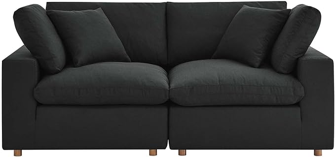 Modway Commix Down-Filled Overstuffed Upholstered Loveseat