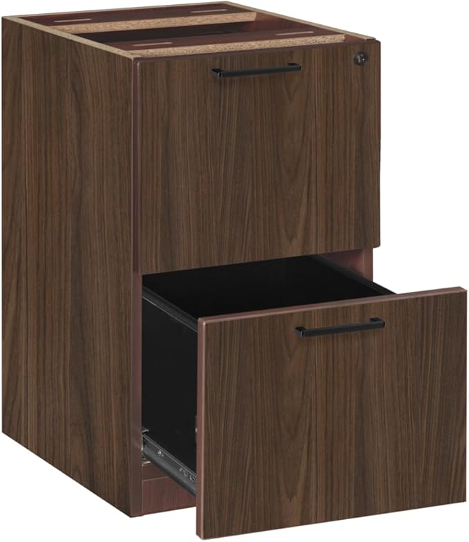 Regency Legacy File File Pedestal Drawer Unit- Neo Walnut
