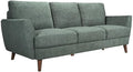 Porter Designs Burnside Contemporary Upholstered Sofa - Green