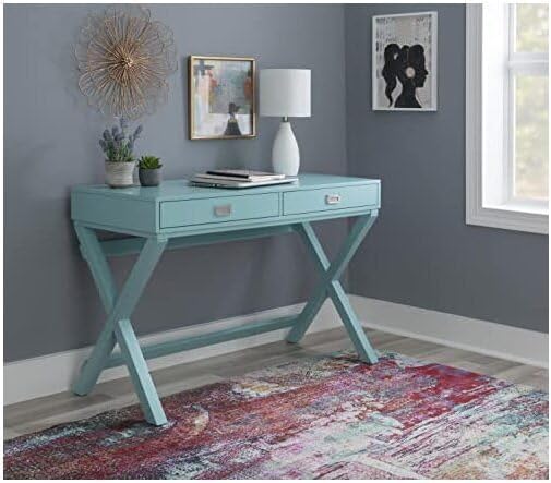 Maykoosh Writing Desk with Drawers Home Office Desk Rectangular Computer Table - 44 Length