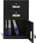 HASMI Filing Cabinet Metal Cabinet File Cabinet Office Data Cabinet Low Cabinet with Lock Tool Cabinet Drawer Small Cabinet Balcony Storage Cabinet Storage Cabinet (Color : 1)