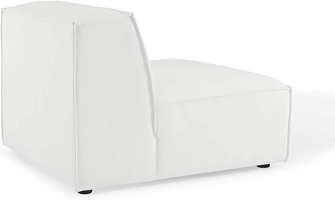 Modway EEI-3872-WHI Restore Sectional Sofa Armless Chair White
