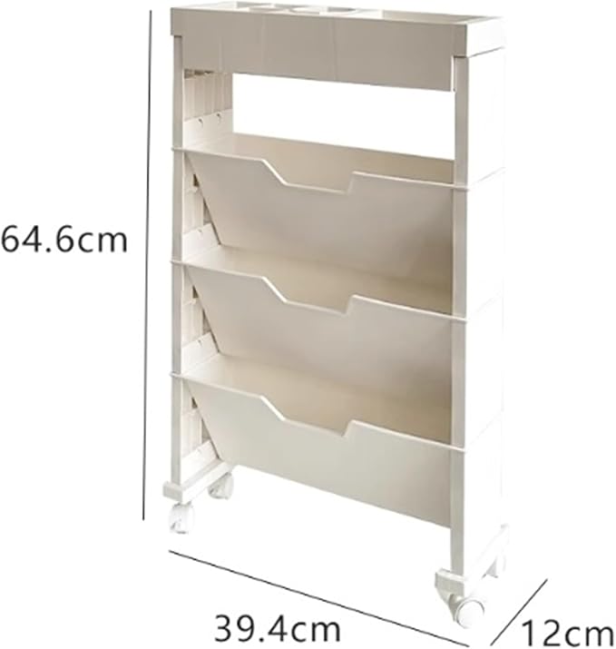 Rolling Filing Cabinet Under The Desk File Storage Shelf Floor Storage Cabinet Trolley Office Storage Simple Bookcase Mobile File Cabinets