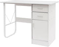 Computer Desk with Drawers Office Desk with Storage Cabinet for PC Laptop Wood Home Office Desk Vanity Desk for Work Study Gaming Writing Workstation