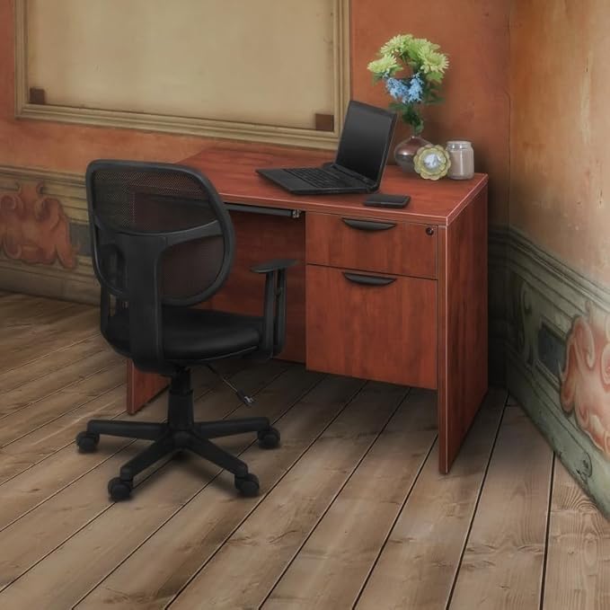 Regency Desk Legacy Single Pedestal 42 x 24 Cherry
