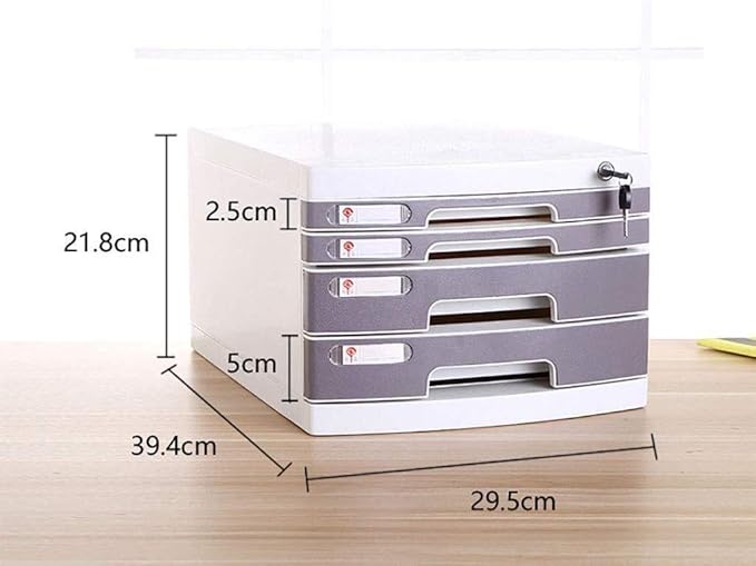 File cabinets Comfortable Hand-Pull Design Document Storage Box Slide Track Drawer Lock Door Data File Metal Bookcase