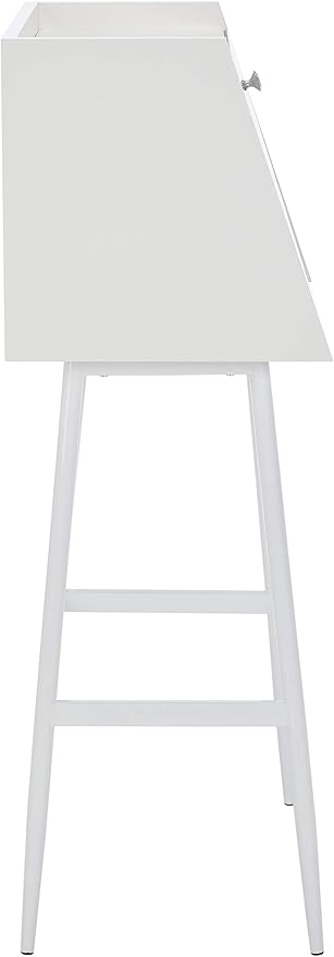 Safavieh Home Office Xander Modern White and White Storage Secretary Desk
