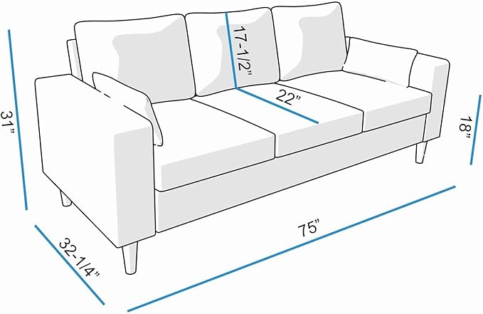 Panana 2 Seater &amp 3 Seater Fabric Corner Sofa Living Room Suite Set Sofa Sets for Living Room Brown