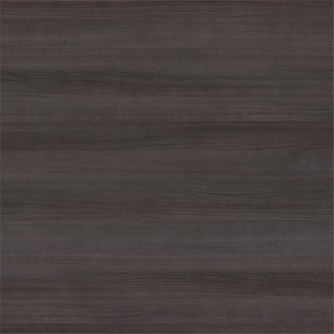 Pemberly Row 54W Office Desk with Drawers Storm Gray Finish Engineered Wood Spacious Work Surface Wire Management Grommet File Drawer for Legal Documents Home Office Computer Desk