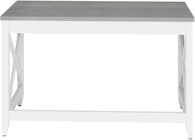 Alera Workspace by Alera Workspace by Alera Farmhouse Writing Desk 47.24 x 23.62 x 29.53 Gray