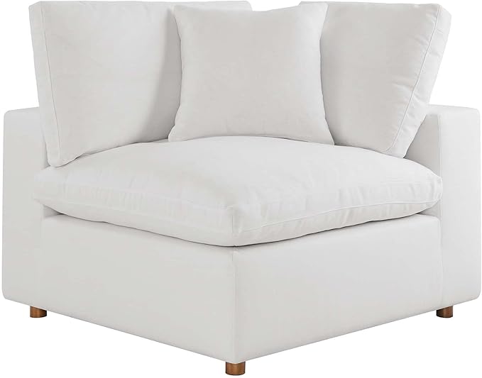Modway Commix Down-Filled Overstuffed Upholstered Sectional Sofa Corner Chair