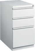 STAPLES Vertical File Cabinet for Letter/Legal Files 3-Drawer Locking Gray