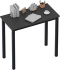 Need Small Computer Desk 31-1/2'' Sturdy and Heavy Duty Writing Desk for Small Spaces and Desk Study Table Laptop Desk AC3CB (80 * 40)