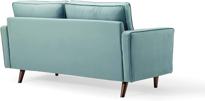 Modway Valour Performance Velvet Loveseat Mint Valour Performance Velvet Loveseat