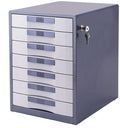 File cabinets Office Storage Pedestal Cupboard Various Supplies Small Kitchen Cosmetic File Box Multiple Stacks Counters Metal - 30 * 35 * 41cm