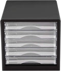 Desk Organizer Desk File Organizer Home Office Desktop File Storage Box Filing Cabinet Plastic File CabinetFully Assembled Filing Cabinet Pedestal Under Desk With 5 Drawer for A4  File Cabinet Da