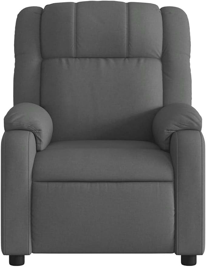 vidaXL Massage Recliner Chair Dark Grey