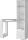 White Office Desk - Computer Desk for Home Office with Modern Design