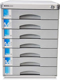 File cabinets Landslide Track Drawer Small White Label Various Storage Ring Bookcase