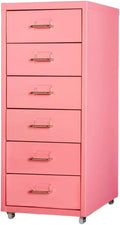Filing Cabinet Under The Desk File Storage Tin Narrow Cabinet Desk Folder Drawer Cabinet Information File Cabinet (Size : 6-Layer)