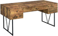 Office Desk with Drawers – Spacious Home Office Desk 63 Inches Wide Writing Desk with Storage Computer Desk with Shelves for Work Study or Professional Use