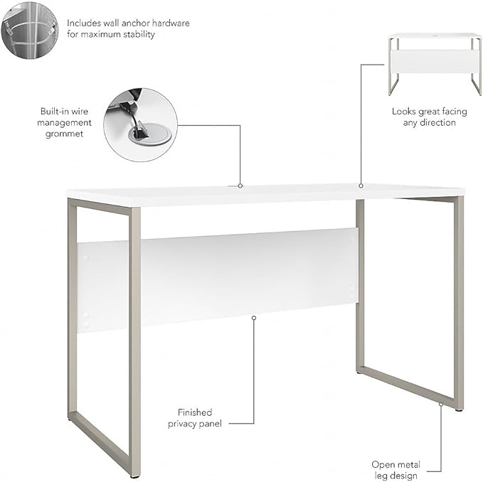 Bush Business Furniture Move 60 Series 72W x 30D Electric Height Adjustable Desk in Platinum Gray with Black Base Ergonomic Sit-Stand Computer Table for Home and Professional Office