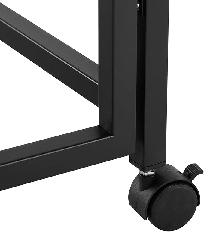 Folding Desk for Small Spaces 31.5 Inch Foldable Computer Table for Home Office Study Bedroom Dorm Space Saving Small Writing Work Office Computer Desk Easy to Fold 31.5 Black