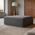 Modern Modular Sectional Sofa for Living Room Cloud Sectional Couch Sectional Ottoman Deep Seat No Assembly Required Grey