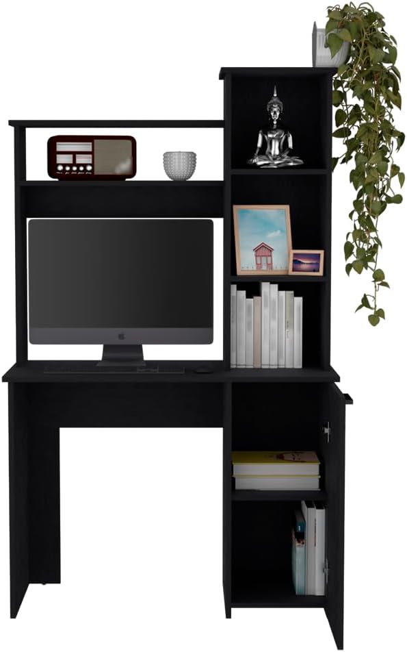 Home Office Desk Computer Desk Dumas Office Black