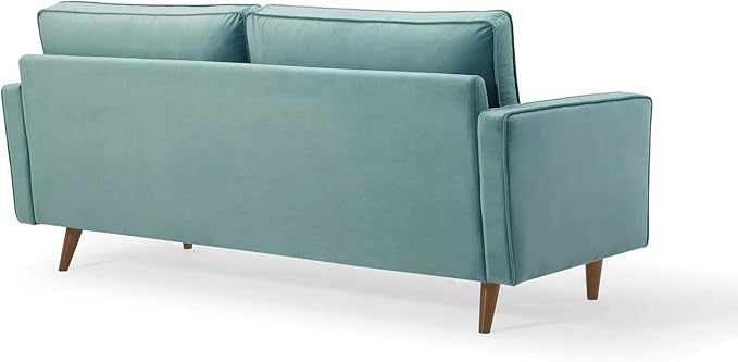 Modway EEI-3764-MIN Valour Performance Velvet Sofa Mint