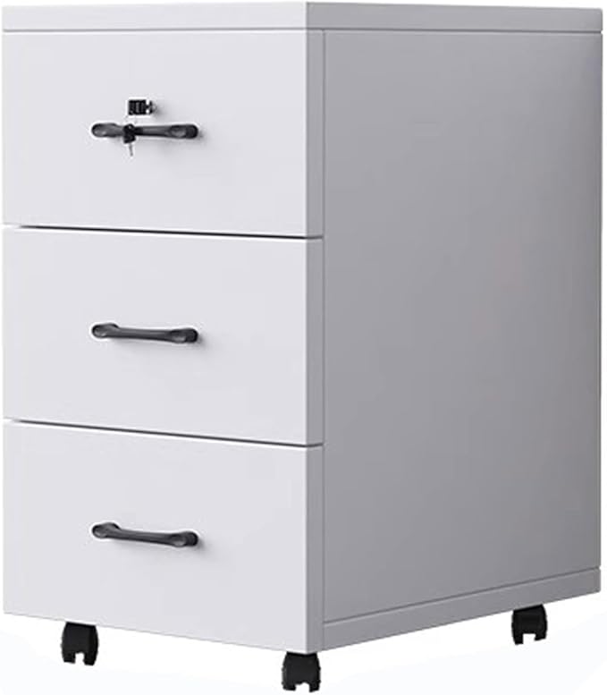 File Cabinet Under Desk Side Cabinets with Lock(D)
