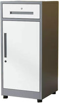Aimeryup Passageway File Cabinet Metal Clip with Drawer Storage Desk Cabinet Study Low Cupboard Office 40X39X85CM(Size:40X39X85CMColor:B)