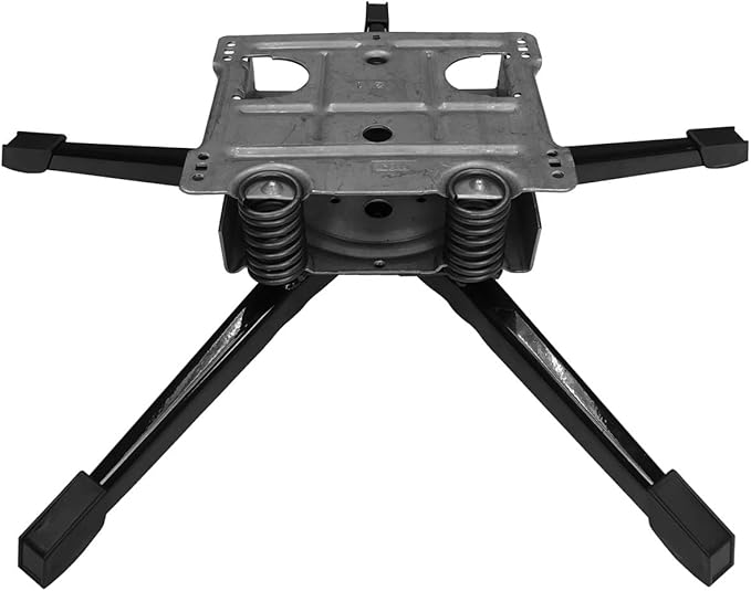 chairpartsonline 25 Replacement Recliner Base w/pitched Swivel Rocker Box Plate 5-Leg w/caps - S5510