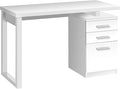 Monarch Specialties I 7690 Computer Desk Home Office Laptop Left Right Set-up Storage Drawers 48 L Work Laminate White Contemporary Modern