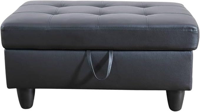 L-Shaped Combination Sofa Set Luxurious Synthetic Leather Living Room Sofa Suitable for Living Rooms Bedrooms Apartments and Offices