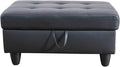 L-Shaped Combination Sofa Set Luxurious Synthetic Leather Living Room Sofa Suitable for Living Rooms Bedrooms Apartments and Offices