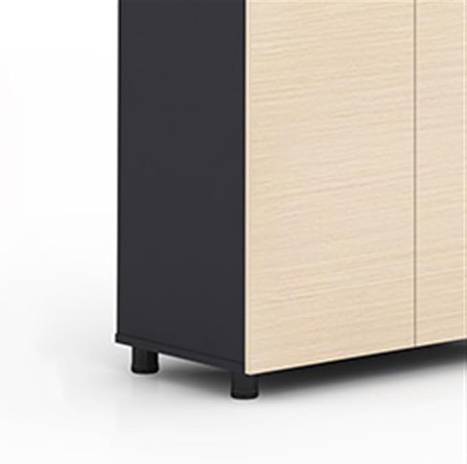 GLigeT Filing Cabinet Office Filing CabinetWooden Double Door Storage CabinetFile CabinetWith Combination LockTwo Storage Small Side Cabinet File Storage Cabinets