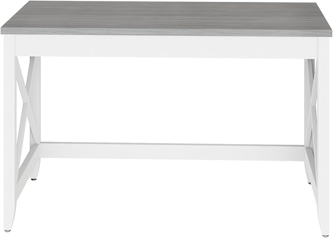Alera Workspace by Alera Workspace by Alera Farmhouse Writing Desk 47.24 x 23.62 x 29.53 Gray