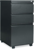 Alera PB53-2819CH Pedestal with Full-Length Pull Left or Right 3-Drawers Box/File Legal/Letter 15-7/8w x19-1/4d Charcoal