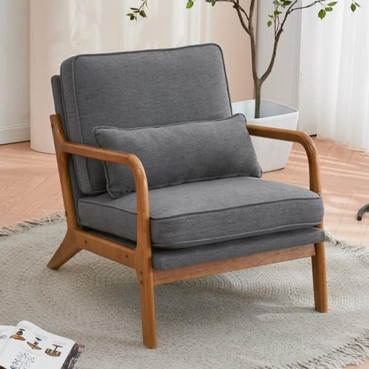 Linen Living Room Chairs Executive Guest Chair Guest Reception Chairs Armchairs Sofa Couch Home Office Guest and Reception Chairs with Extra Seating AreaWaiting Room Chairs Lobby Reception Chairs