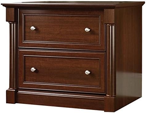Pemberly Row 2 Drawers 29.61 Lateral Cherry Engineered Wood Filing Cabinet Easy Assembly Stationary Legal/Letter Size for Home Office