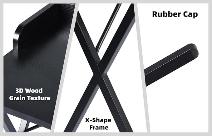 FurnitureR Office Desk Simple Style Writing Table Computer Study Desk with Baffle Home Office PC Laptop Table 39.4 Inches Black