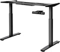 Tangkula Dual Motor Electric Standing Desk Frame Height &amp Width Adjustable Motorized Sit Stand Desk Base Ergonomic Standing Up Workstation w/Memory Controller