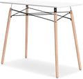 Signature Design by Ashley Jaspeni Industrial Home Office Desk Painted White Top Black Metal Framework Wood 36 W x 18 D x 29.75 H White &amp Light Brown